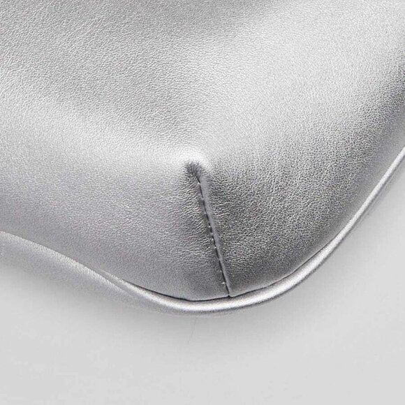 Balenciaga Silver Metallic Leather Mary-Kate Shoulder Bag - Picture 4 of 11